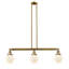 Luminaire suspendu linéaire pour îlot de cuisine 3 lumières Clementina-1314172373-1314172383-1314172381