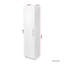 Armoire de rangement murale empilable, P 15,75 po x l 15,75 po x H 70,87 po, blanc-1952662898