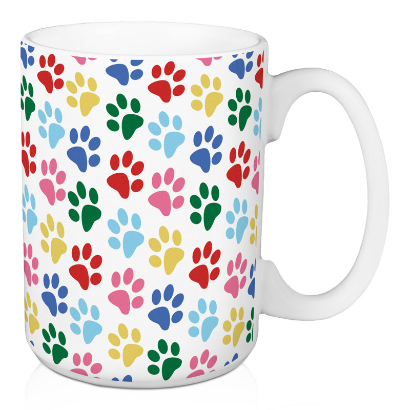 Grande tasse à café en céramique Nakeitha