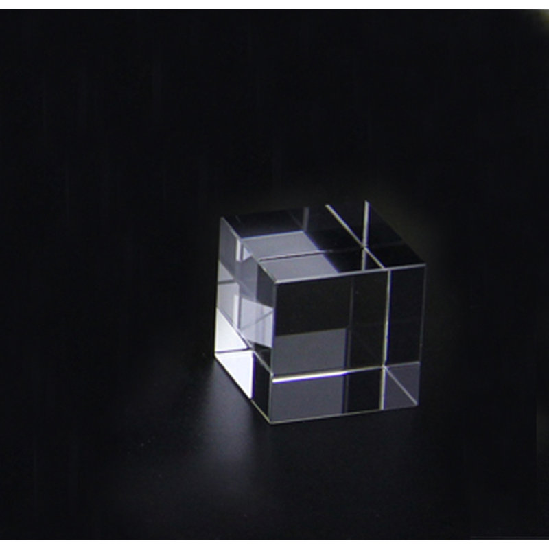 3.5 x 3.5 x 3.5" Riser Paper Weight Clear Crystal Cube Riser Solid Block