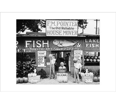 " Roadside Stand Near Birmingham Alabama " by Walker Evans