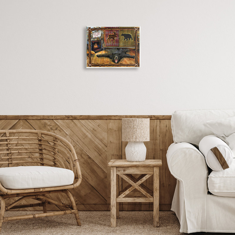 «Rustic Cabin Interior» par Ed Wargo