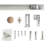 Paneled Manufactured Wood Primed Lincoln Park Interior Bi-Fold Door-36 x 80-74937802
