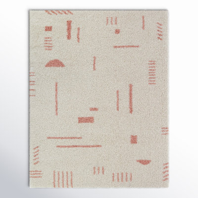 Morin White/Pink Rug