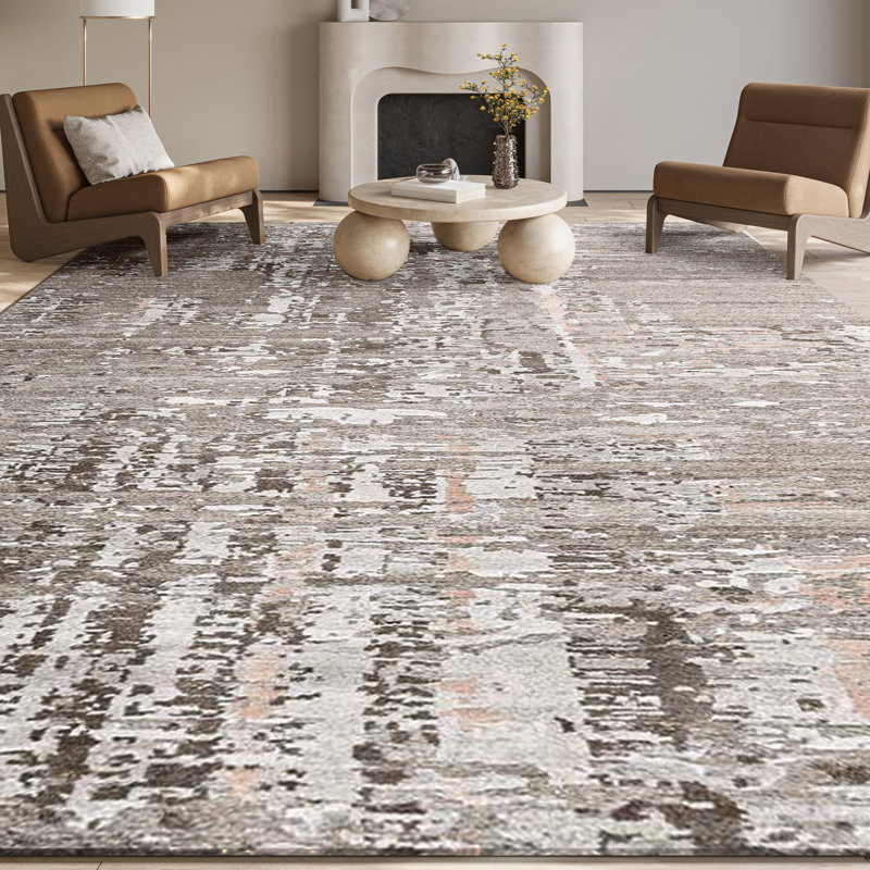 Abstract Area Rug, Rectangle 6' x 9'