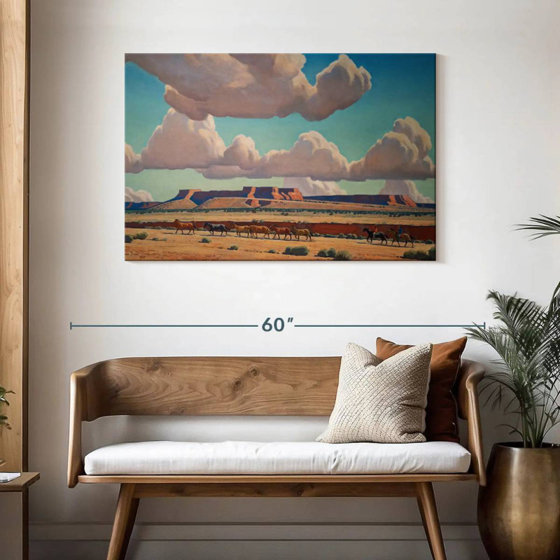 Lelar au large des Terres Navajo, H 20 po x l 30 po