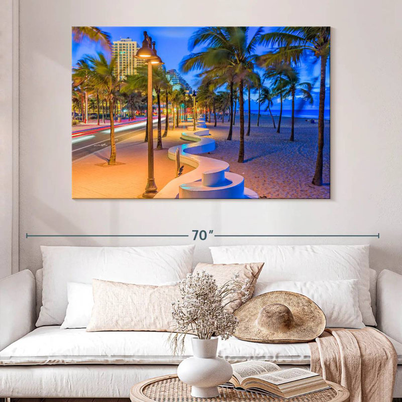Ravi Fort Lauderdale Beachfront, H 34 po x l 51 po