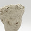 26cm H Gonvick Concrete Bust Modern Home Decor – Handcrafted Decorative Cement People Bust for Home, Hallway & Entryway-1578769922