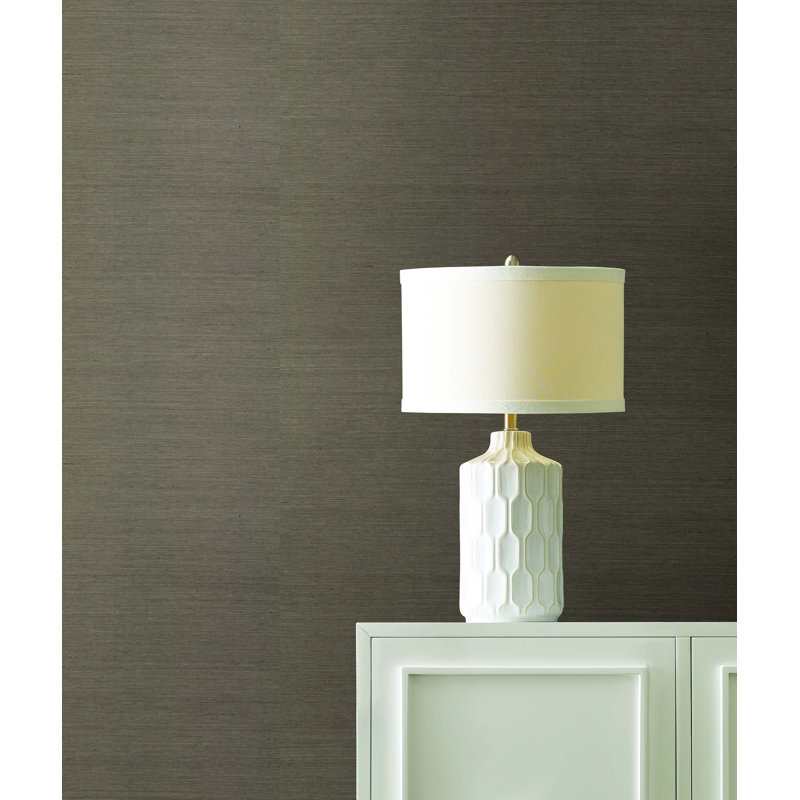 Rouleau de papier peint L 36 pi x l 24 po Galia, Gris chaleureux