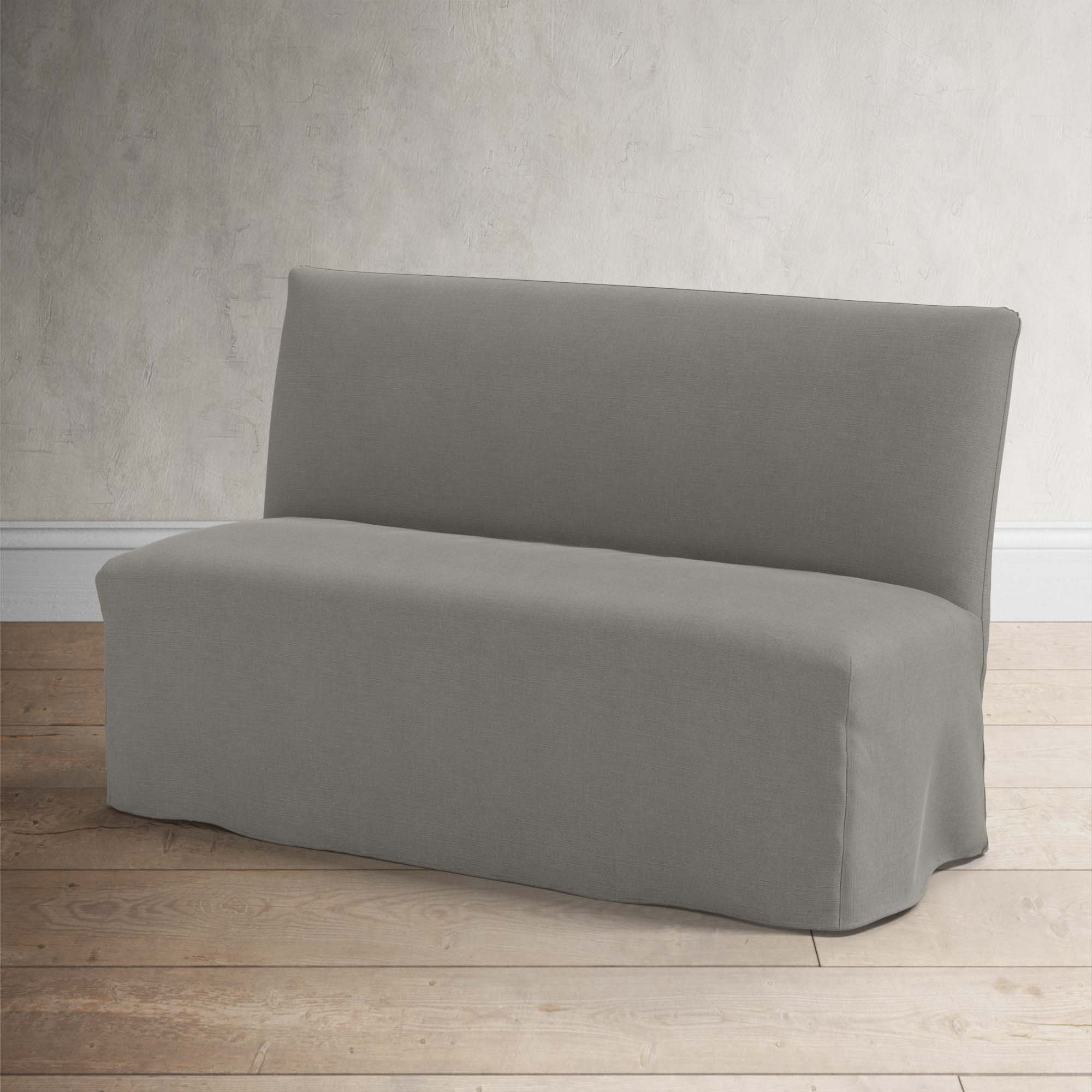 Ivanka Upholstered Bench, Classic Grey Linen