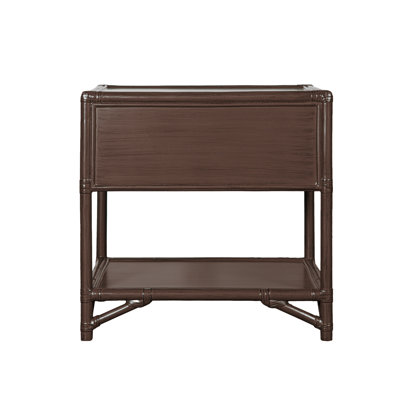 Olivia Collection 1 - Drawer Rattan Nightstand