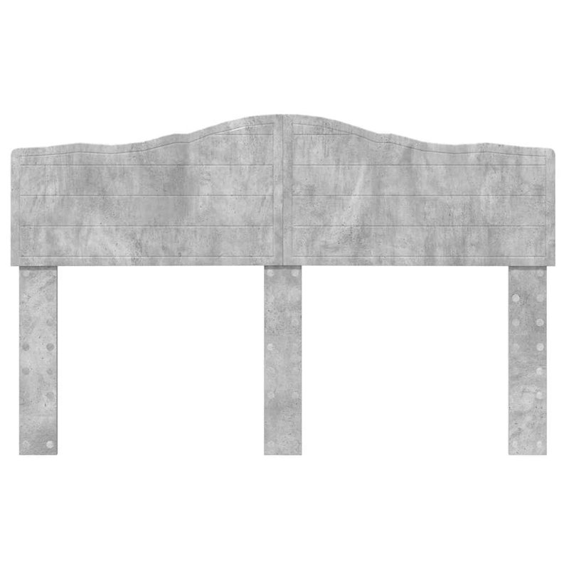 Headboard, EU Double - 150 x 200 cm, Concrete Grey