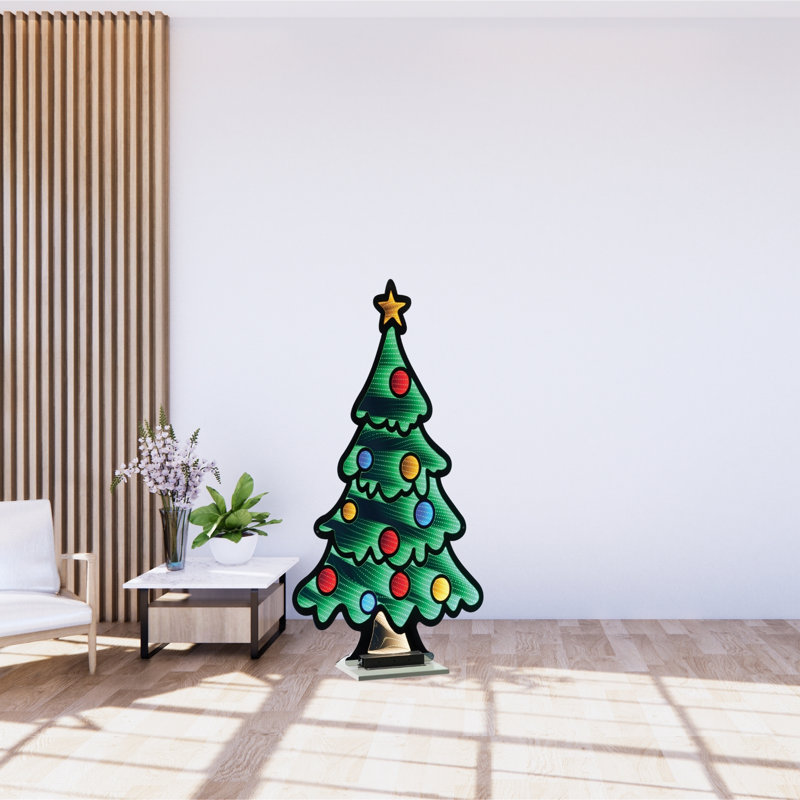 Tree w/Ornament Ekkolight 47IN H