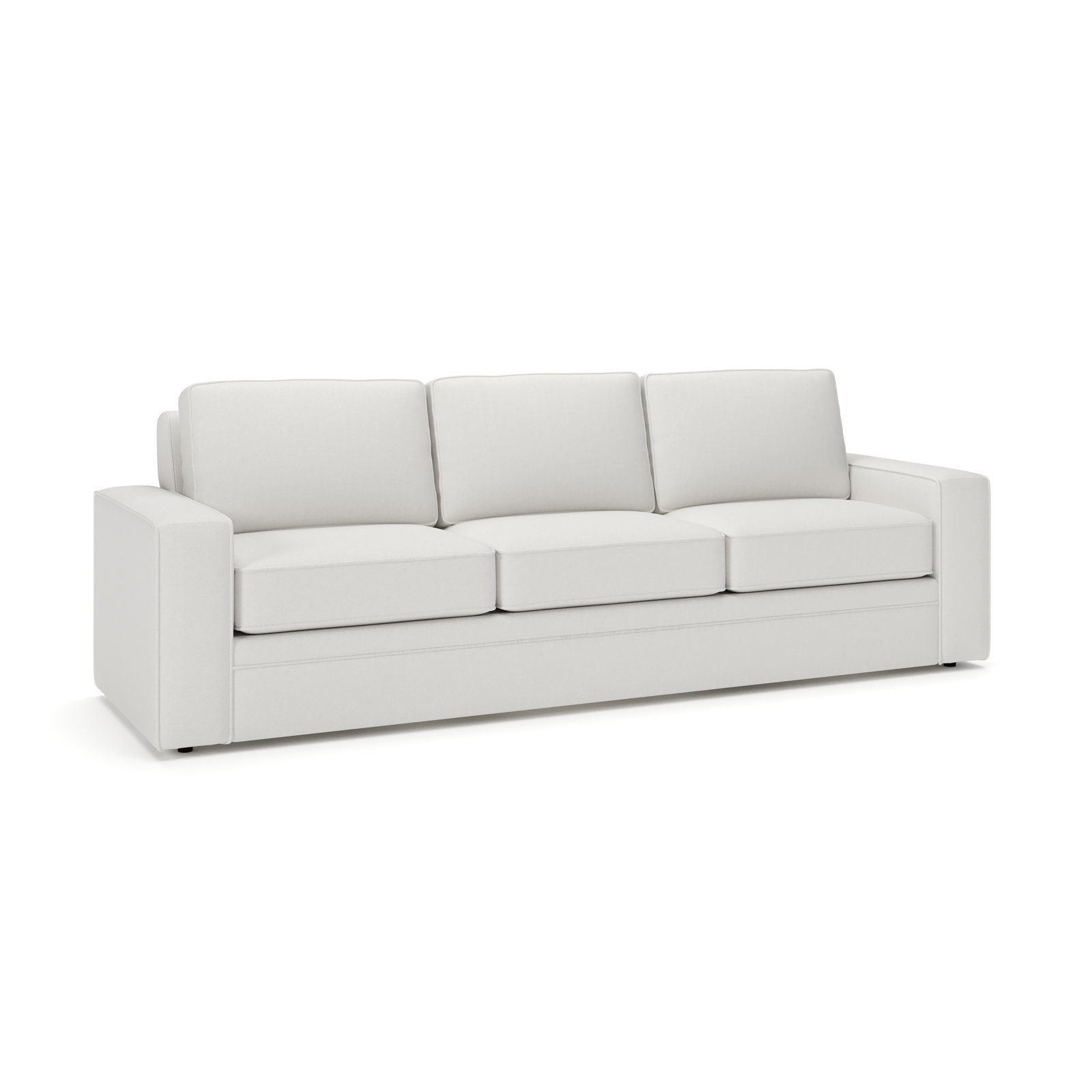 100'' Upholstered Sofa, Macarena Beige