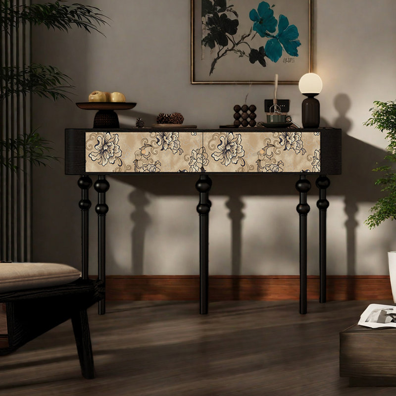 Console à tiroir de style français