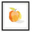 Pomme rouge - cadre photo-997580272