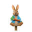Peter Rabbit tenant une carotte