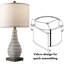 Lampe de table USB Chester