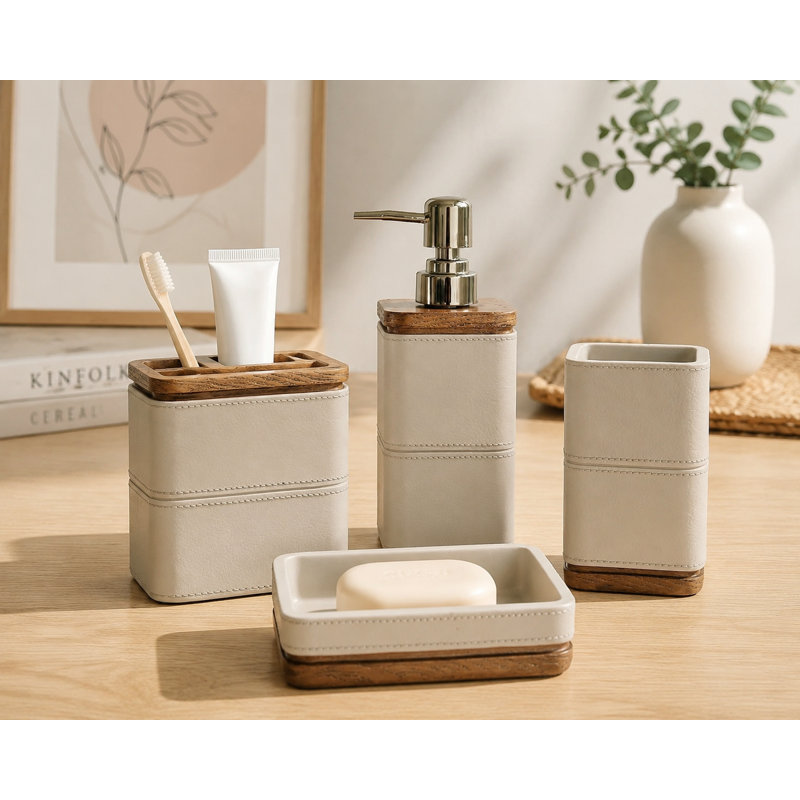 4 boîtes-cadeaux en résine pour les accessoires essentiels