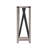 Tennley 2-Tier Console Table with Metal Side Braces and Corner Caps-1281544025
