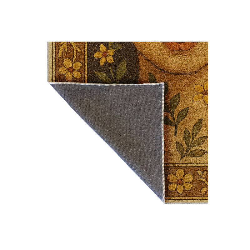 Tapis noir Mosso, 3'3" x 9'10"
