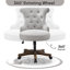 Chaise de bureau pivotante Asyra-378760391