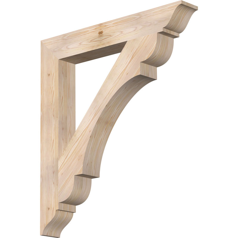Support l 5 1/2 po x P 40 po x H 44 po, Sapin de Douglas, H 44 po x l 5,5 po x P 40 po