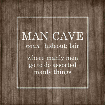 " Man Cave Definition 2 "