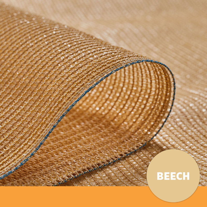Beech Beige 6' x 15' UV Block Shade Fabric Roll