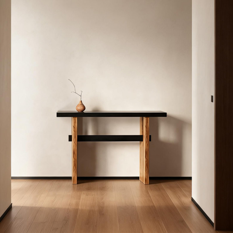 Console Wabi-sabi, 33.5" H x 55.1" W x 11.8" D