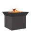 Fire Pit 50 X 50 X 40 Cm Steel-1574280465