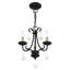 Lustre classique / traditionnel à 3 lumières à intensité variable Gerringer