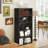 Tall Bookcase - Set Of 2, Storage And Display Bookshelves For Home Office And Living Room-114423995-114423994