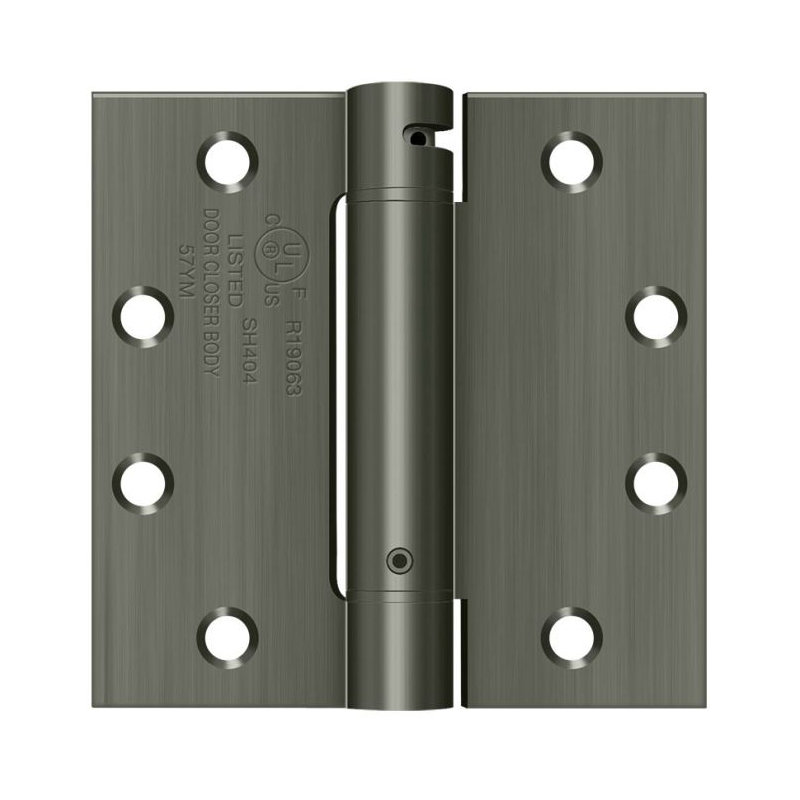Steel Hinge, Antique Nickel