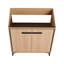 Base de meuble-lavabo 30 po avec lavabo, armoire de rangement avec portes, bois d'ingénierie