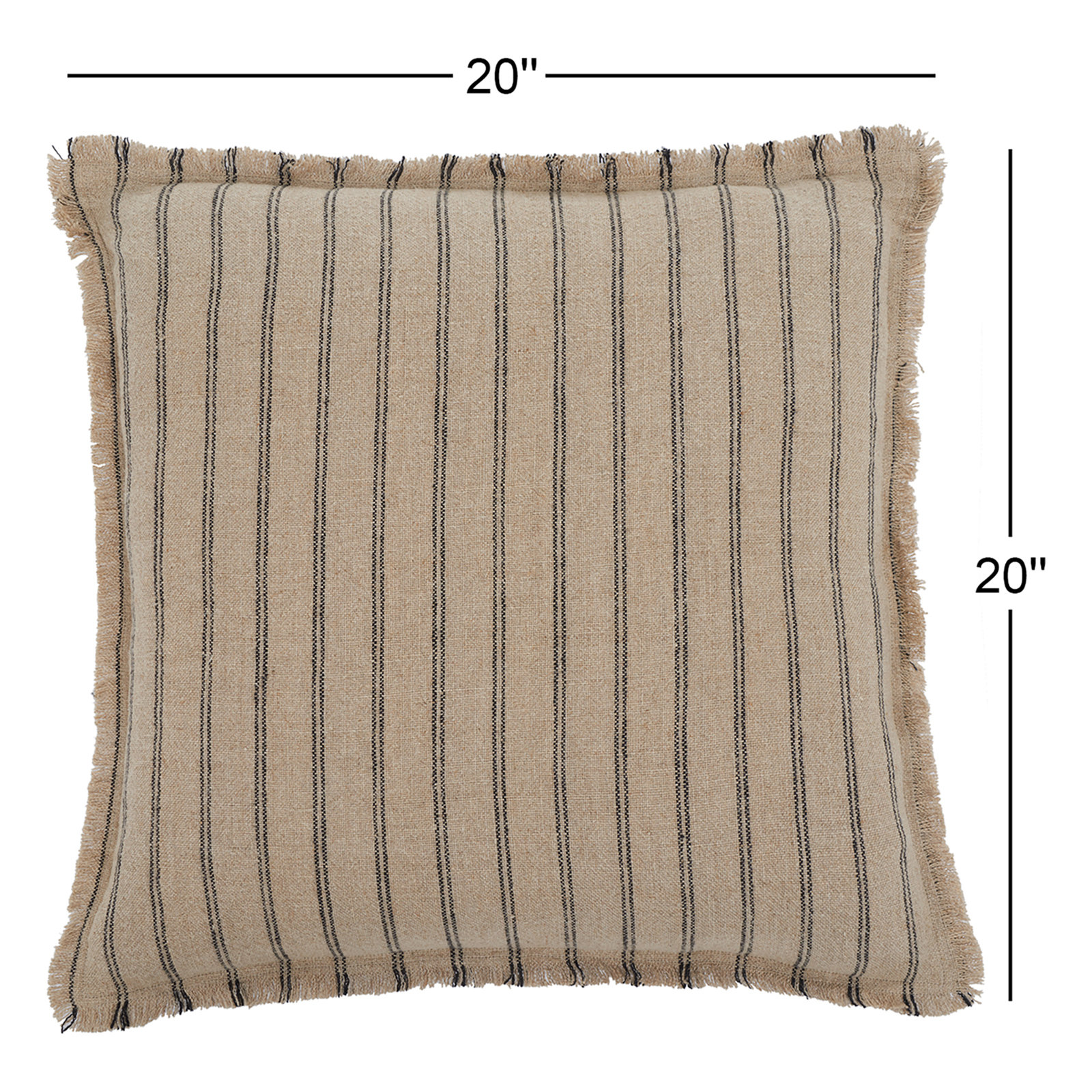 Dinah 20" x 20" Linen Throw Pillow