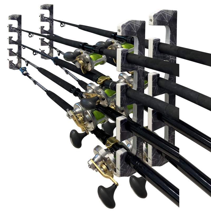 Reel Salty 4 Rod Wall/Ceiling Rack 2PK