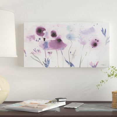 " Purple Blossoming 3 " by Sheila Golden