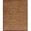 Textures Hand Knotted Wool Area Rug in Brown-60739417