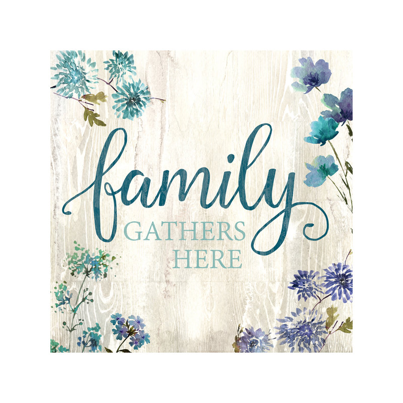 Family Gathers Here by Conrad Knutsen - Wrapped Canvas Print, 93.98 cm H x 93.98 cm W x 1.91 cm D