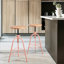 Tabouret pivotant en bois massif Jomarion-1332498771