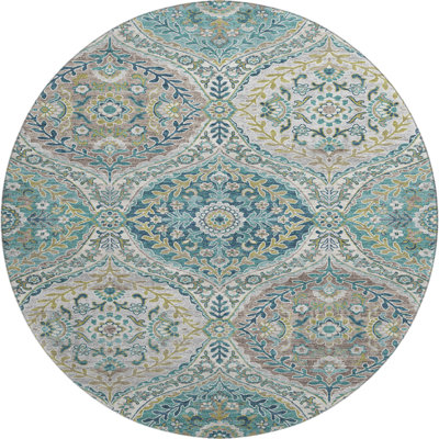 Premium Machine Washable Pinkston Panels Rug