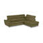 MONTANA Fabric Corner Sofa with Sleeping Function and Storage and Adjustable Headrests-114035499-114035507
