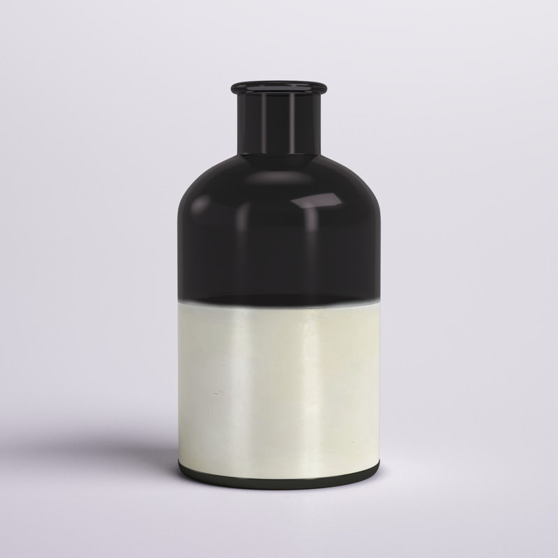 Bouteille en verre 8 po Gavray, Noir