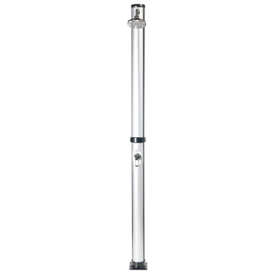 ELQUI 220 cm H Solar Powered Temperature Controlled Stainless Steel Free Standing