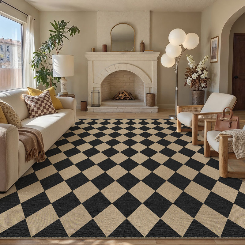 Tapis intérieur / extérieur Kason, Rectangulaire 8 pi x 10 pi