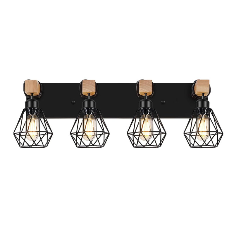 Dimmable Vanity Light, 4 Lights