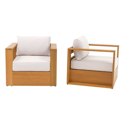 Emmett Eucalyptus Patio Lounge Chair