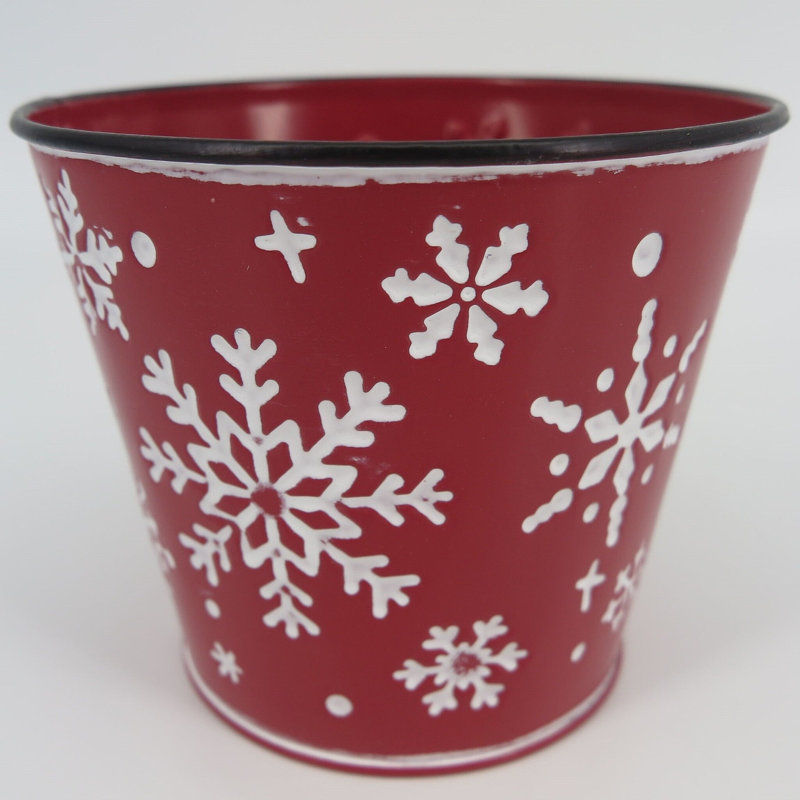 Carlethia Metal Cachepot