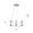 6 - Light Dimmable Drum Chandelier-491599762
